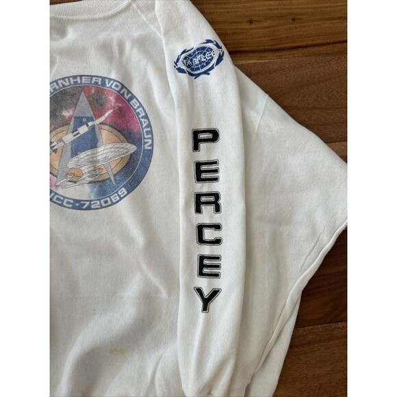 Star Trek Starfleet Fan Club Association Sweatshirt NCC-72069 RARE Huntsville AL - Picture 4 of 10
